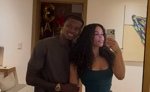 Sidny Lopes Cabral Girlfriend Jayley da Cruz